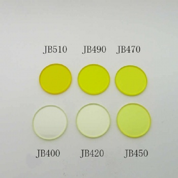 JB450 Yellow Optical Glass for Hair Beauty Machine